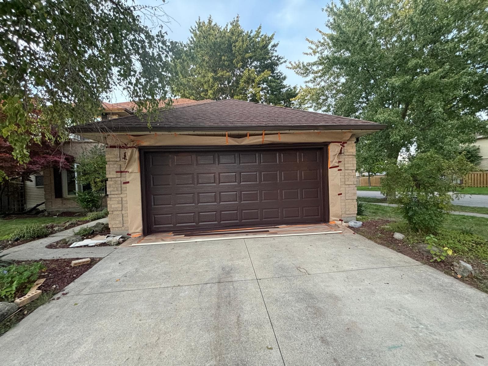 After - Garage Door Repainting